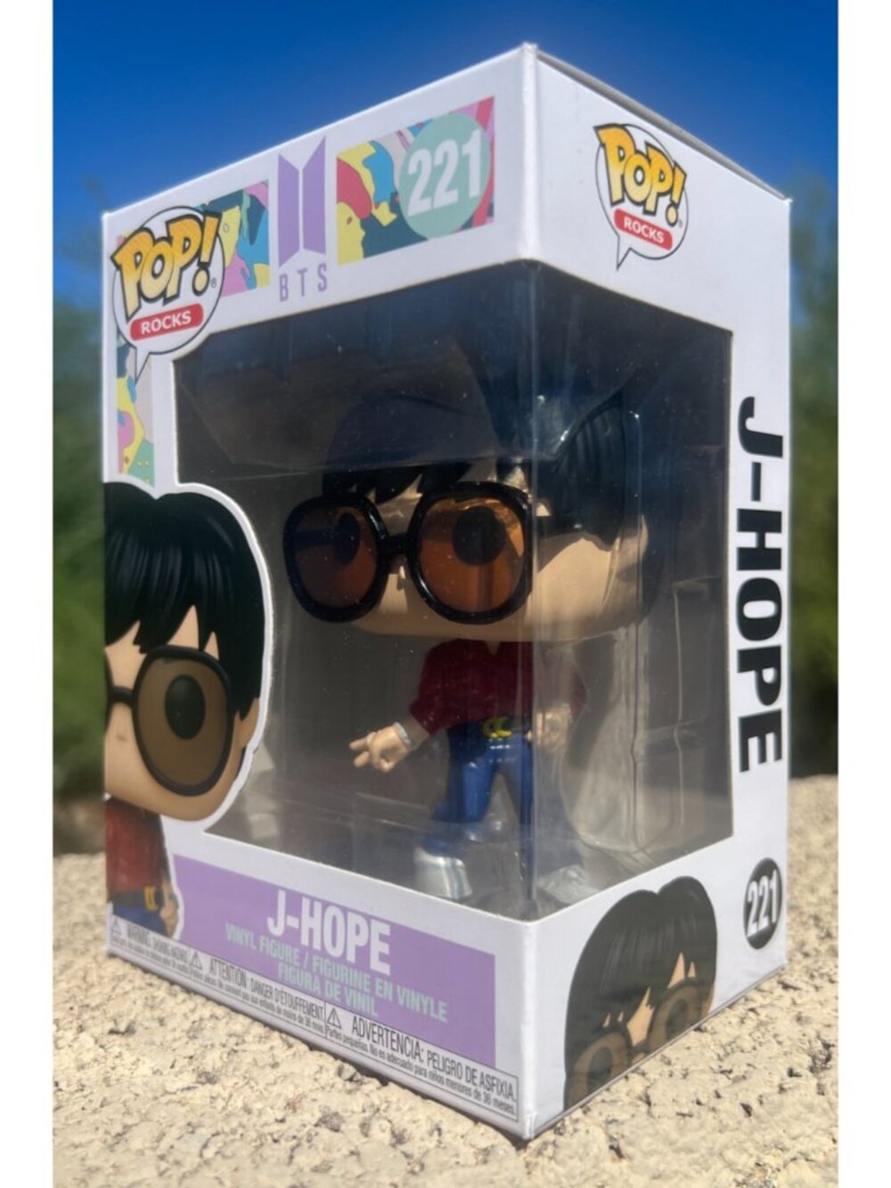 Funko Pop Rocks - BTS Dynamite - J Hope (#221, NEW)